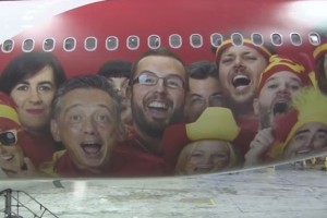 Avión de la Selección española de Fútbol - FÚTBOLSELECCIÓN