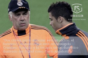 Carlo-y-Cristiano_los-mejores-del-Madrid-Futbol-Seleccion