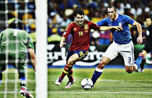 España - Italia gol de Cesc - FÚTBOLSELECCIÓN