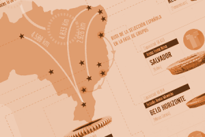 Infografía Sedes del Mundial Brasil 2014 - FÚTBOLSELECCIÓN