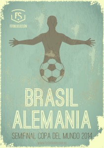 Brasil vs Alemania - Semifinal Copa del Mundo 2014