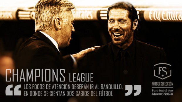 Carlo Ancelotti - Diego Pablo Simeone - Champions League - FÚTBOLSELECCIÓN