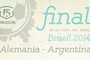 Infografía: Final de la Copa del Mundo Brasil 2014 - Argentina vs Alemania - FÚTBOLSELECCIÓN