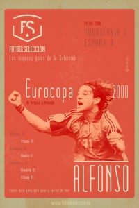 Goles míticos de la Selección española: Gol de Alfonso - Eurocopa 2000 - FÚTBOLSELECCIÓN