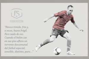 Andrés Iniesta - Jugador de la semana - FÚTBOLSELECCIÓN