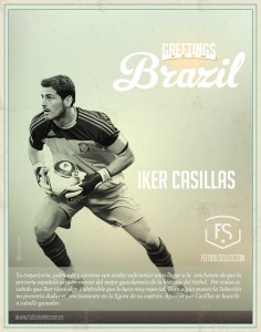 Iker Casillas - Jugadores del Mundial 2014 - FÚTBOLSELECCIÓN