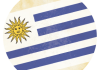 Selección de fútbol de Uruguay - Bandera - Mundial 2014 Brasil - FÚTBOLSELECCIÓN